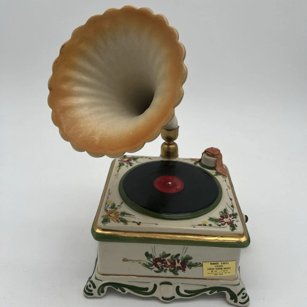 Bottles Beautiful 1895 Victorian Phonograph By Cesare 1969 Decanter